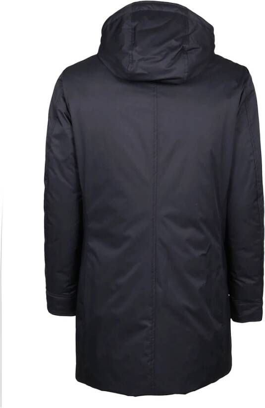 Moorer Parkas Blauw Heren