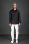 Moorer Stijlvolle Jas Blauw Heren - Thumbnail 2