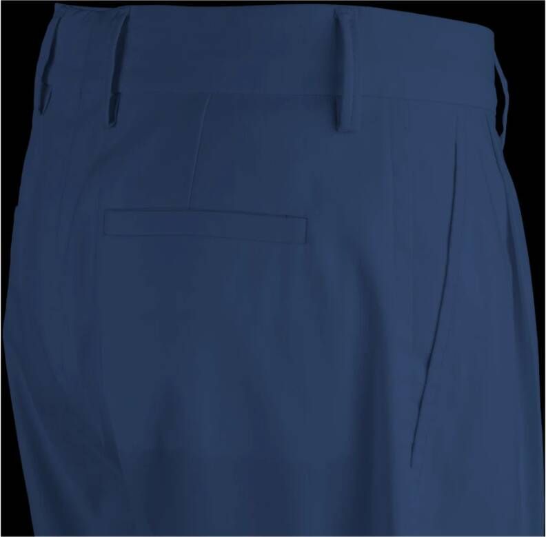 Moorer Trousers Blauw Dames