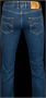 Moorer Japanse Denim 5-Pocket Broek Blue Heren - Thumbnail 2
