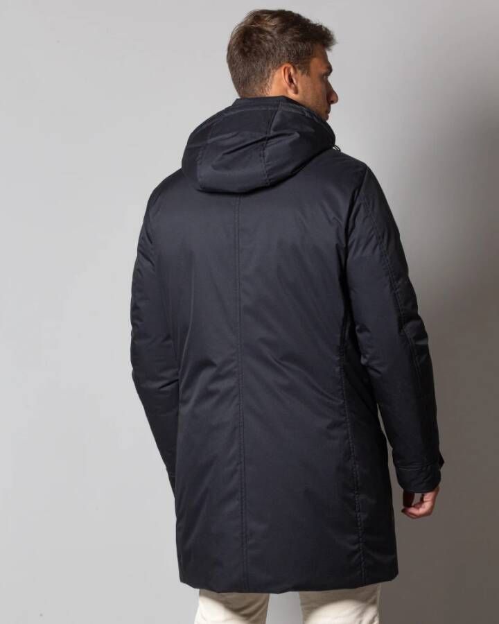 Moorer Vermont Jas Blue Heren
