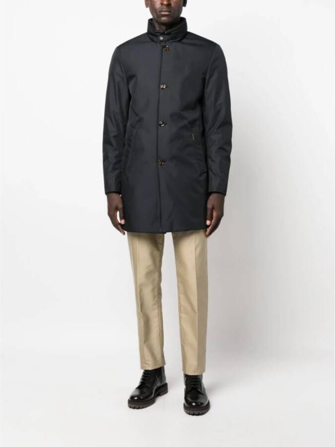 Moorer Winter Jackets Blauw Heren