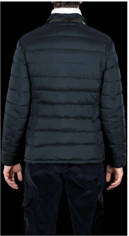 Moorer Donsjack Blauw Heren