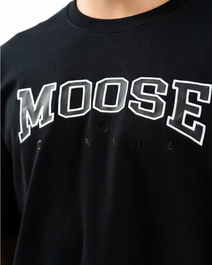 Moose Knuckles Edel T-shirt Black Heren