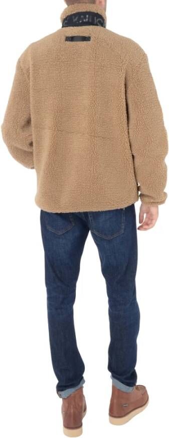 Moose Knuckles Kameel Teddy Stof Bomberjack Bruin Heren