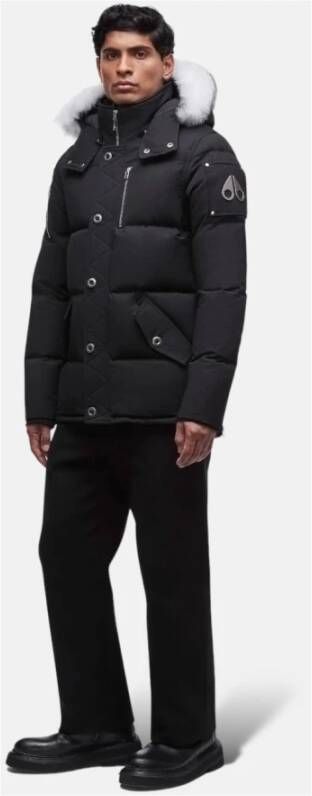 Moose Knuckles Winter Jackets Zwart Heren