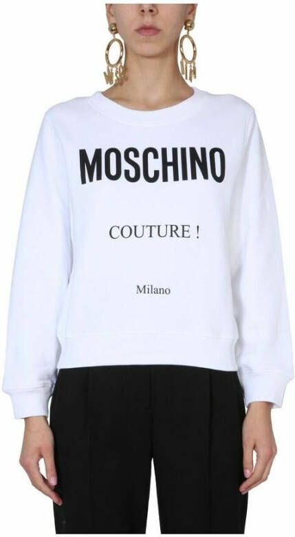 Moschino A171705272001 Sweatshirt Wit Dames
