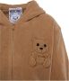 Moschino Teddy Bear-geborduurde hoodie Brown Dames - Thumbnail 2
