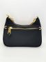 Moschino Logo Letters Schoudertas Black Dames - Thumbnail 2
