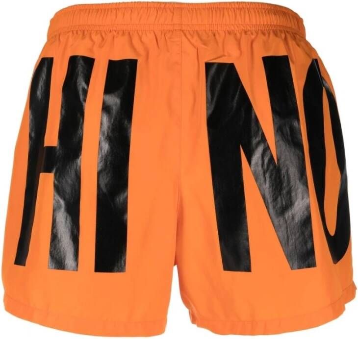 Moschino Beachwear Oranje Heren