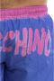 Moschino Bedrukte nylon strandboxer Blue Heren - Thumbnail 8