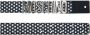Moschino Leren Riem met Polka Dot en Zilveren Branding Black Dames - Thumbnail 2