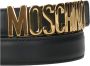 Moschino Riem met logogesp Zwart - Thumbnail 4