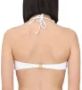 Moschino Witte Bikini Top met Logo Plaque White Dames - Thumbnail 3