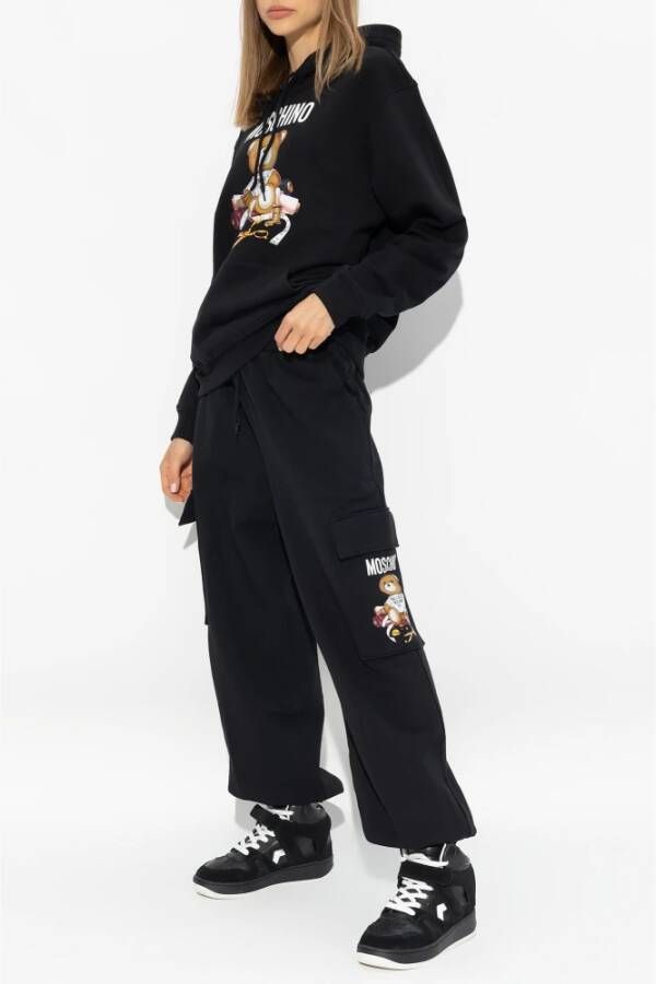 Moschino Cargo sweatpants Zwart Dames