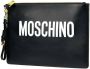 Moschino Stijlvolle Clutch voor modebewuste vrouwen Black Dames - Thumbnail 2