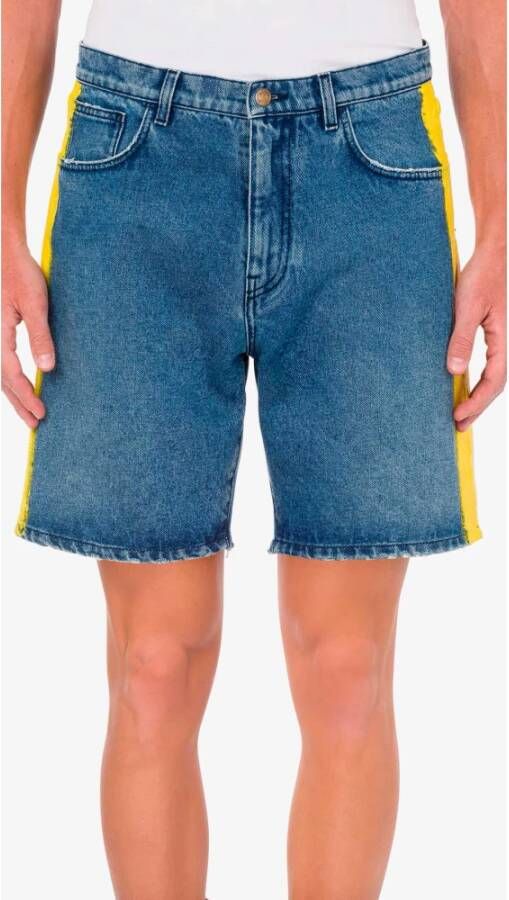 Moschino Denim Shorts Blauw Heren