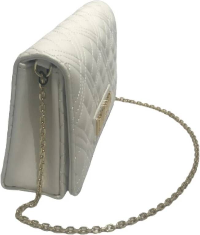 Moschino Gewatteerde witte Love dames schoudertas Wit Dames