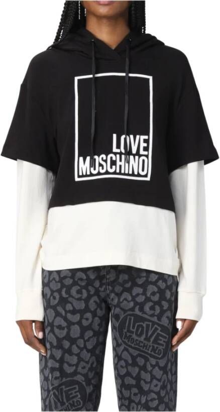 Moschino Hoodies Wit Dames