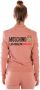 Moschino Stijlvol Logo Rits Sweatshirt Pink Dames - Thumbnail 2