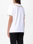 Moschino Wit Logo Print T-Shirt en Polo voor Vrouwen White Dames - Thumbnail 5