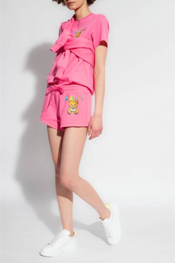 Moschino Korte shorts Roze Dames