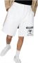 Moschino Katoenen Logo Shorts Casual Stijl White Heren - Thumbnail 2