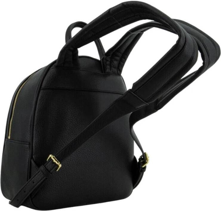 Moschino Love Dames Eco Leren Zwarte Rugzak Zwart Dames