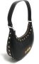 Moschino Love Hobo Schoudertas van Zwart Leer Black Dames - Thumbnail 3