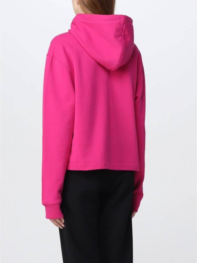 Moschino Luxe en comfortabele hoodie voor vrouwen Pink Dames