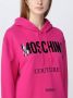 Moschino Luxe en comfortabele hoodie voor vrouwen Pink Dames - Thumbnail 2