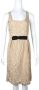 Moschino Pre-Owned Pre-owned Fabric dresses Beige Dames - Thumbnail 2