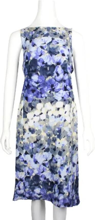 Moschino Pre-Owned Pre-owned Fabric dresses Blauw Dames
