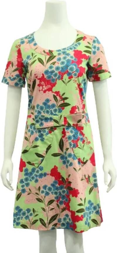 Moschino Pre-Owned Pre-owned Fabric dresses Groen Dames