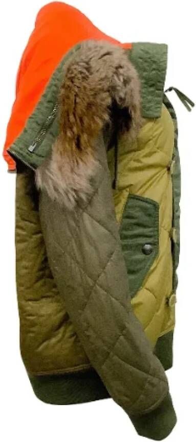 Moschino Pre-Owned Pre-owned Fabric outerwear Groen Dames