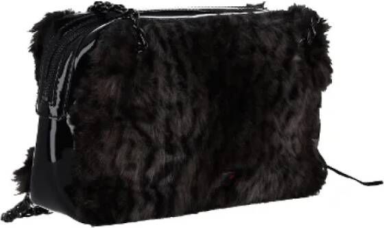 Moschino Pre-Owned Pre-owned Fur shoulder-bags Zwart Dames