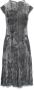 Moschino Pre-Owned Pre-owned Silk dresses Grijs Dames - Thumbnail 2
