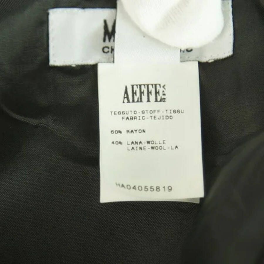 Moschino Pre-Owned Pre-eigenaar Woololdresses Zwart Dames