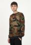 Moschino Crewneck Sweatshirt Green Heren - Thumbnail 2