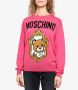 Moschino Ronde Hals Gebreide Kleding Pink Dames - Thumbnail 2