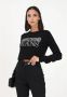 Moschino Zwarte Sweater met Strass Steentjes Black Dames - Thumbnail 2