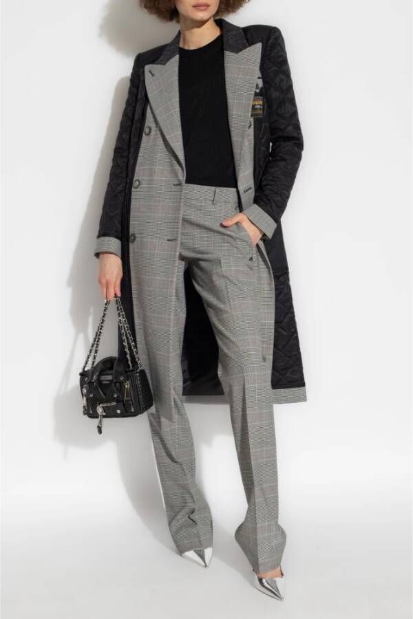 Moschino Geborduurde trui Zwart Dames