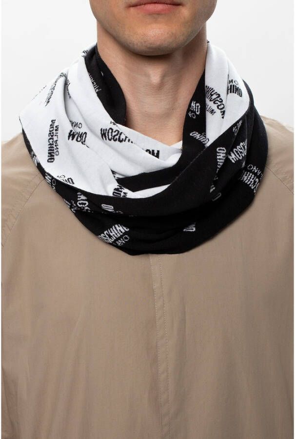 Moschino sjaal Zwart Heren