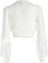 Moschino Stijlvol en Comfortabel Overhemd White Dames - Thumbnail 2