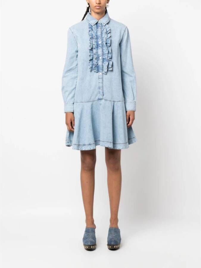 Moschino Short Dresses Blauw Dames