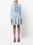 Moschino Korte Jurken Stijlvolle Collectie Blue Dames - Thumbnail 2