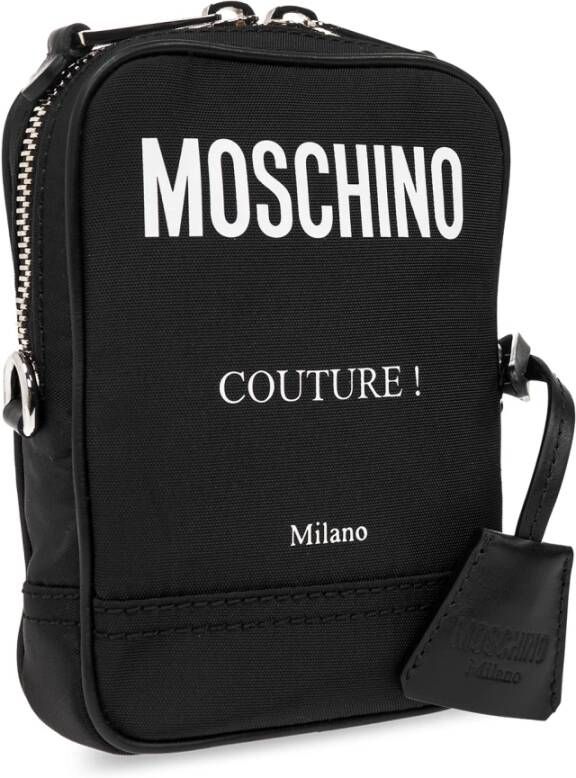 Moschino Schoudertas Zwart Heren