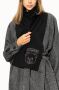Moschino Zwarte Sjaals Aw23 Dames Mode Accessoire Black Dames - Thumbnail 4