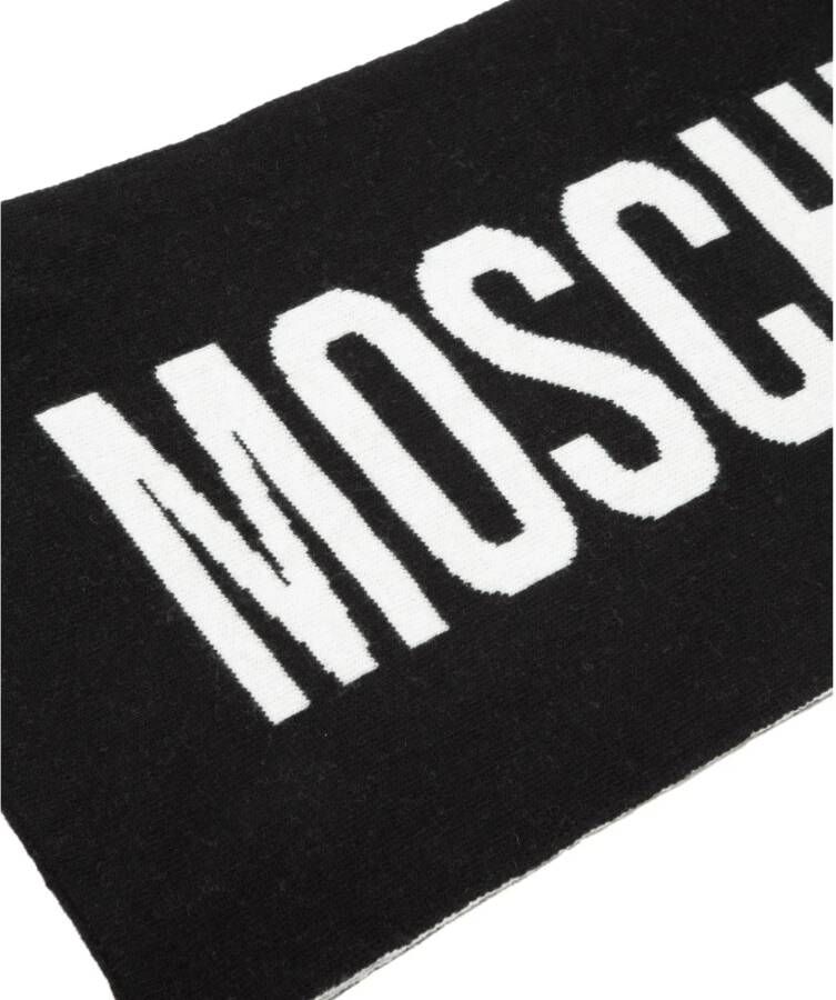 Moschino Sjaal Zwart Heren