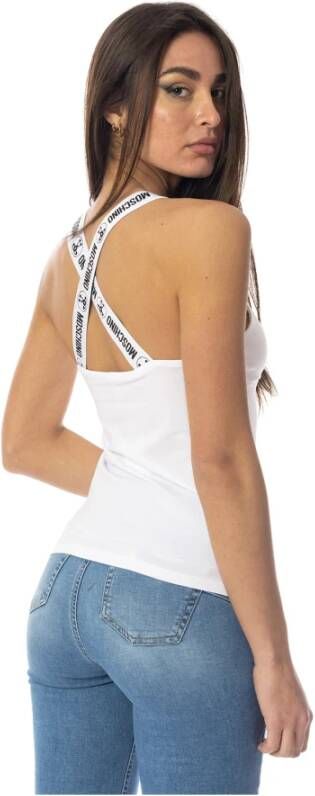 Moschino Sleeveless Tops Wit Dames